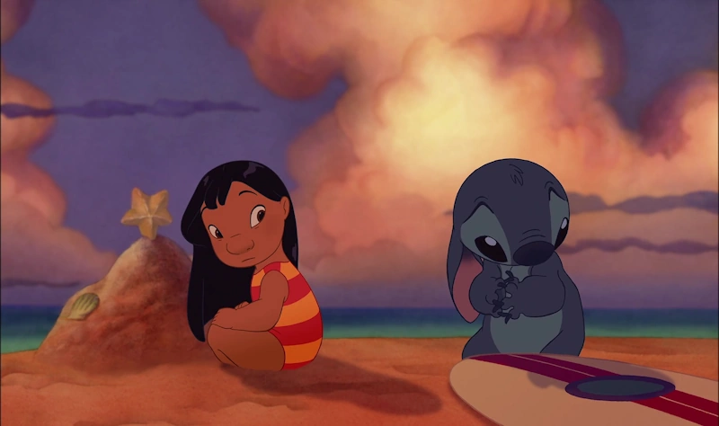 лило и стич в хорошем качестве